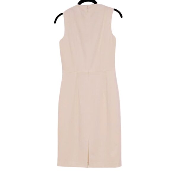 🤍 Antonio Melani Ivory Sheath Dress – Size 2 – EUC - Picture 3 of 4